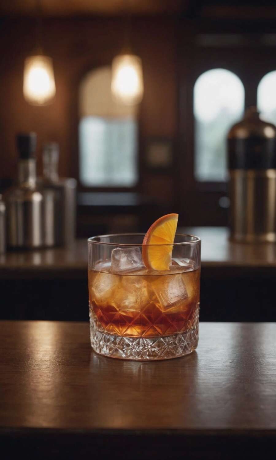 Smoky Old Fashioned